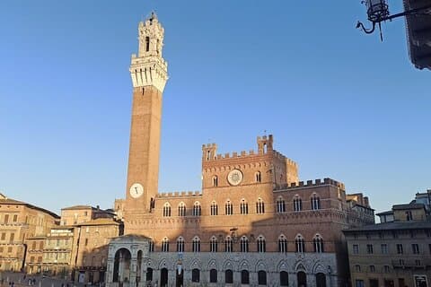 Tour privato di mezza giornata: visita il tour classico di Siena e del Chianti con esperienza enologica
