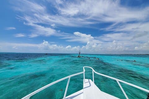 Visite d'Isla Mujeres, tuba et voiturette de golf inclus