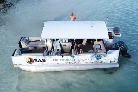 Halve dag privécharters op Iguana Island voor 8 personen