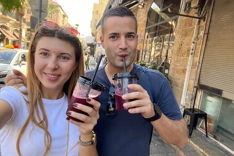 Israelische Verkostungstour in Tel-Aviv-Yafo