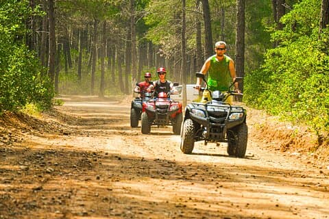 Quad Bike Safari van Side Area Hotels