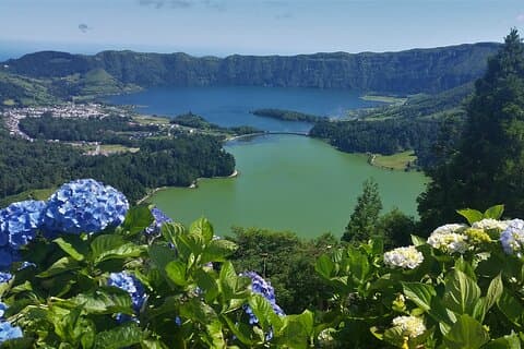Privétour Sete Cidades Crater Lake en Fire Crater Lake van een hele dag
