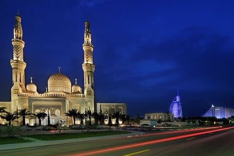 Kombinerad Dubai City Tour och Marina Dinner Cruise