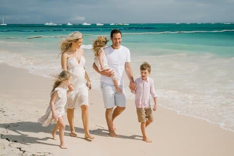 Private Family photoshoot Experience in Punta Cana