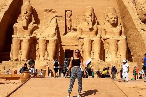 5 dagers tur til Luxor og Abu Simbel fra Kairo