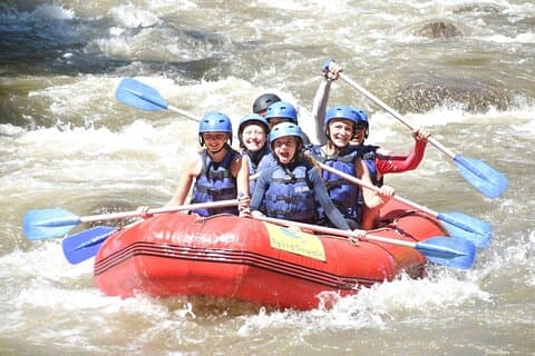 Rafting en Bali con terraza de arroz Tegalalang Jungle Swing Ubud