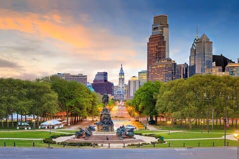 Philadelphia fra NYC Privat en-dagstur i bil
