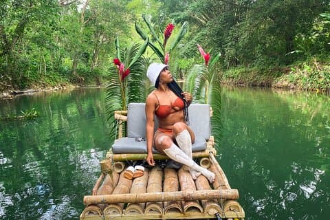 Tour van een halve dag Raften op de Great River met kalksteenvoetmassage