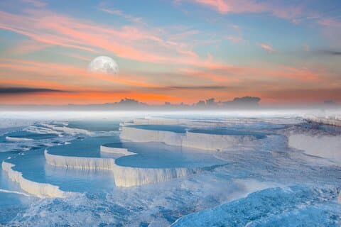 Pamukkale Tour Hierapolis & Travertine from Antalya w Lunch