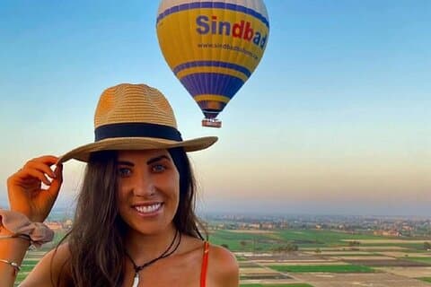 One package Luxor Hot Air Balloon with Luxor Full Day Tour