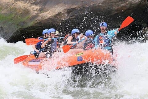 Rafting en eaux vives à Bali - Rivière Ayung Ubud