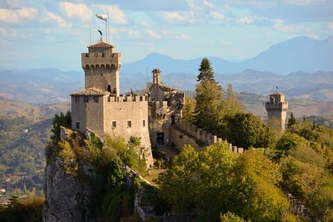 From Ravenna and Rimini : Day Trip to San Marino