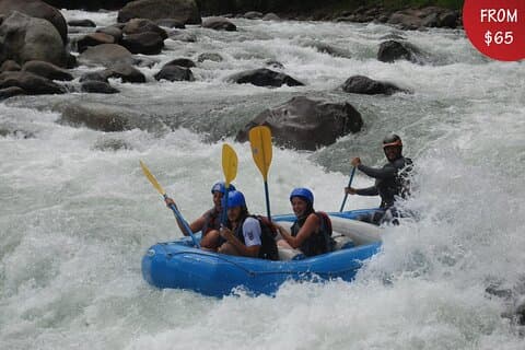 Costa Rica Pura Vida Rafting Sarapiqui River Class III-IV