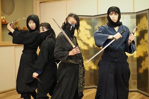 Ninja-ervaring (met kostuum dragen)