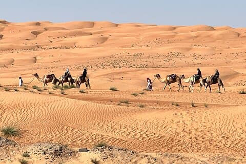 Desert Safari Wahiba Sands, Wadi Bani Khalid Vandring fra Muscat