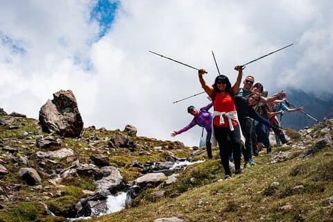 Trekking i Cordon del Plata-parken
