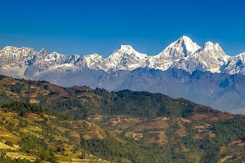 Nagarkot Sunrise & Hike to Changu Narayan Day Tour fra Katmandu