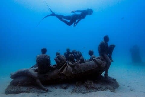 2 uur durende freediving-activiteit in het Atlantic Museum