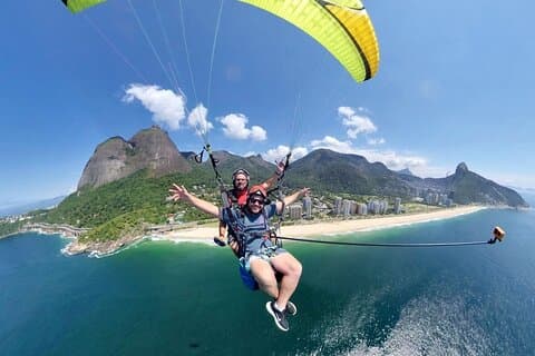 Bedste Paragliding Tandem Flyvning i Rio de Janeiro - Video inkluderet