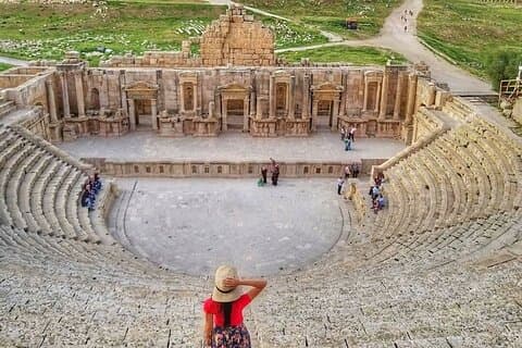 Privat tur til Jerash romerske ruiner
