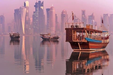 Découvrez le charme de Doha lors d'une croisière de 2 heures en Dhow