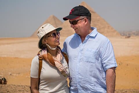 Heldags privat rundtur till Giza-pyramiderna, Sfinxen, Memphis och Saqqara