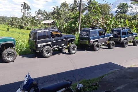 East Bali Full-Day FEROZA JEEP Tour with Pick Up