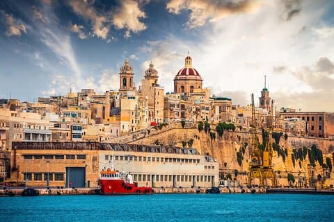 Excursão de meio dia às três cidades fortificadas de Malta, incl. Passeio de barco e Traslados