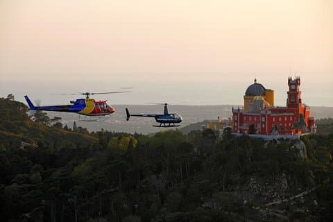 Lisboa: Excursão por helicóptero sobre Sintra