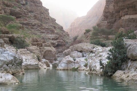 Wadi Shab och Bimmah Sinkhole Heldagstur