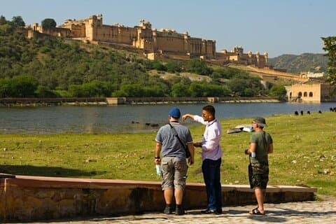 Excursión de lujo de cuatro días al Triángulo Dorado a Agra y Jaipur desde Delhi