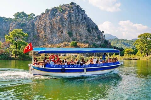 Marmaris e Icmeler Dalyan con baños de barro y termas en barco