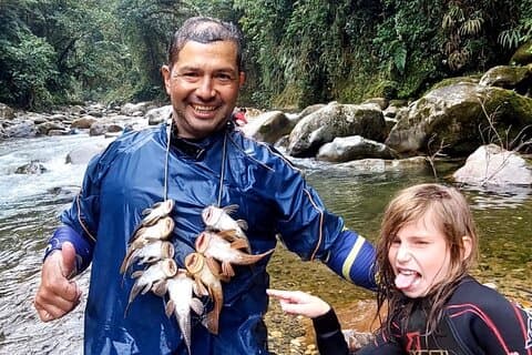 バニョスの釣りツアーと地元の生活