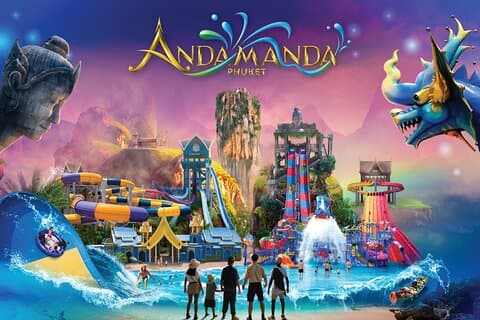 No 1 Water Theme Park in Phuket Andamanda
