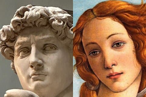 David und Venus geführte Erfahrung