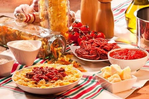 Tour privado na cidade velha de Florença com degustação de comida italiana