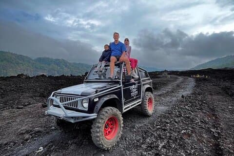 Mount Batur Jeep Exploration & natural hot spring