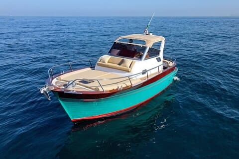 Heldagstur med privat båt till Neapelbukten: Ischia & Procida