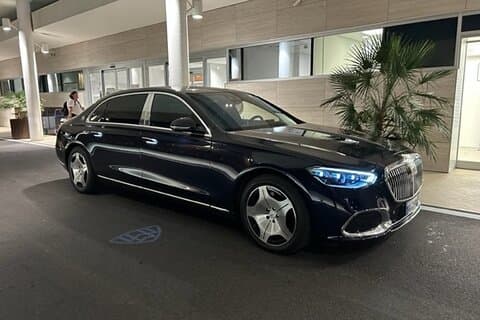 Privat lufthavnstransport Mercedes S 580 Maybach 4 matic