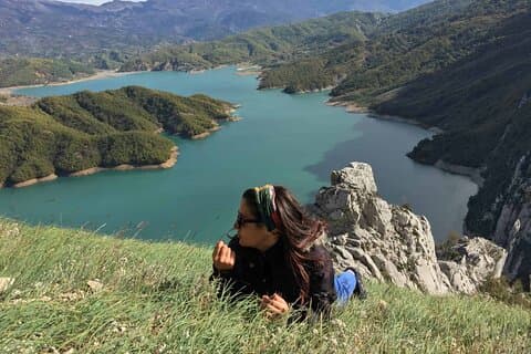Incredibile tour escursionistico del Lago Bovilla con trasferimento privato da Kruja