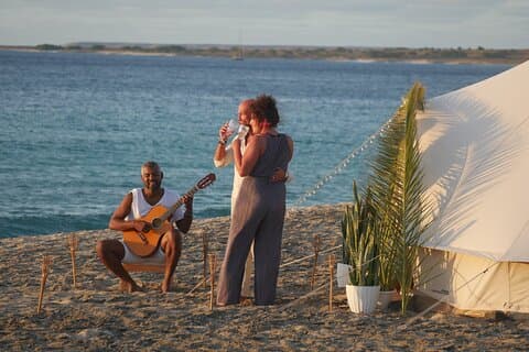 Romantic Sunset & Glamping Experience