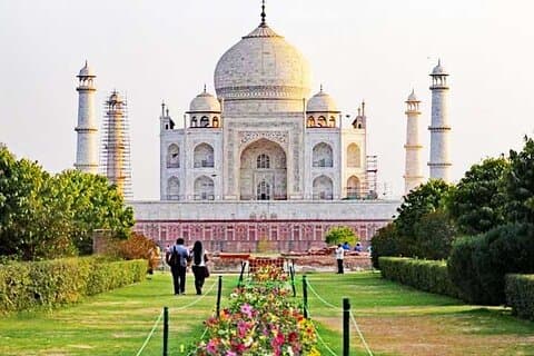 Privat Mahal & Agra Fort-tur, spis med utsikt