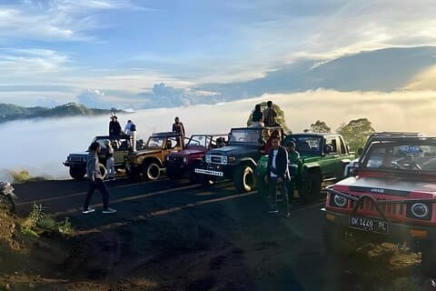 Lo mejor de Mount Batur Sunrise Jeep y Jungle Swing