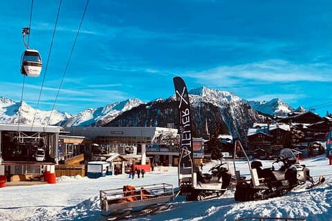 Estación de esquí de Ginebra Traslado a Courchevel