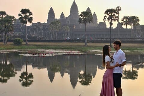 Heldags Ankgor Wat & Banteay Srei Excursion