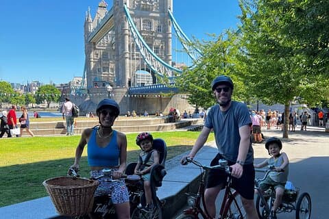 Private Familienradtour durch London, Spaß für jedes Alter!