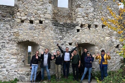 Cidade de Samobor e excursão a pé pelo castelo