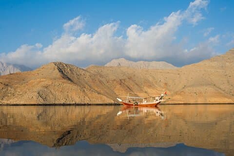 Khasab Musandam Halvdags Dhow Cruise