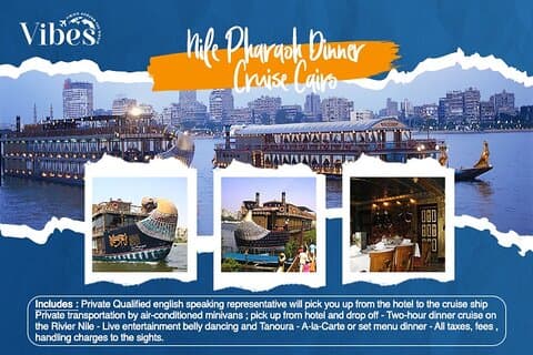 Nile Farao Middag Cruise Kairo