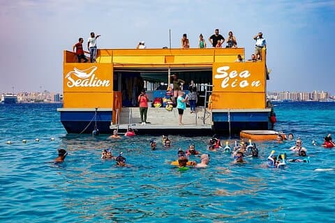 From Hurghada: Sea Lion Semi Submarine with Snorkeling